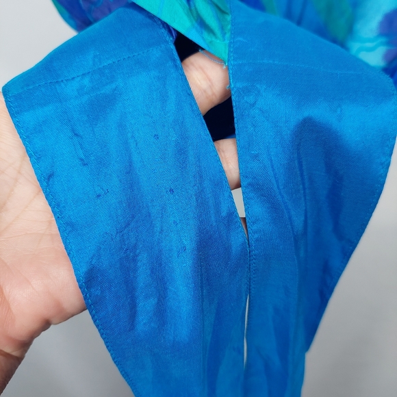 Vintage Shinawatra Thai Silk Top - Picture 6 of 8